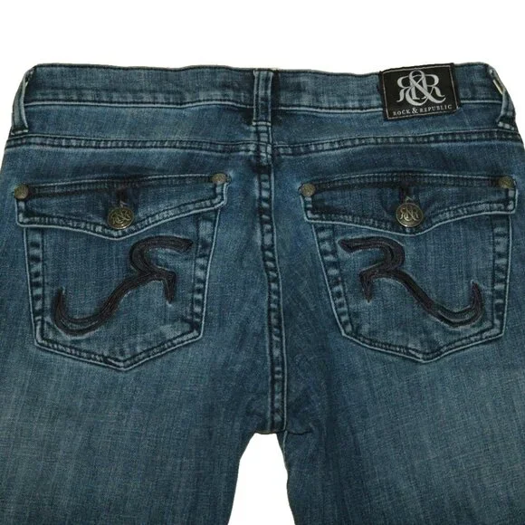 Rock & Republic Jeans Women's Size 10 (32 x 32) - Picture 4 of 9